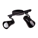 Ver imagem 1 de Luminária de Teto Spot Trilho Direcionável Octa 2 Lâmpadas Praia Litoral E27 Bivolt:preto/110v/220v