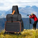Ver imagem 2 de Mochila Transversal Câmera Fotográfica Profissional Prova D'água Light Pro Dslr Dji Ronin-sc / Ronin