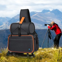 Mochila Transversal Câmera Fotográfica Profissional Prova D'água Light Pro Dslr Dji Ronin-sc / Ronin - 2