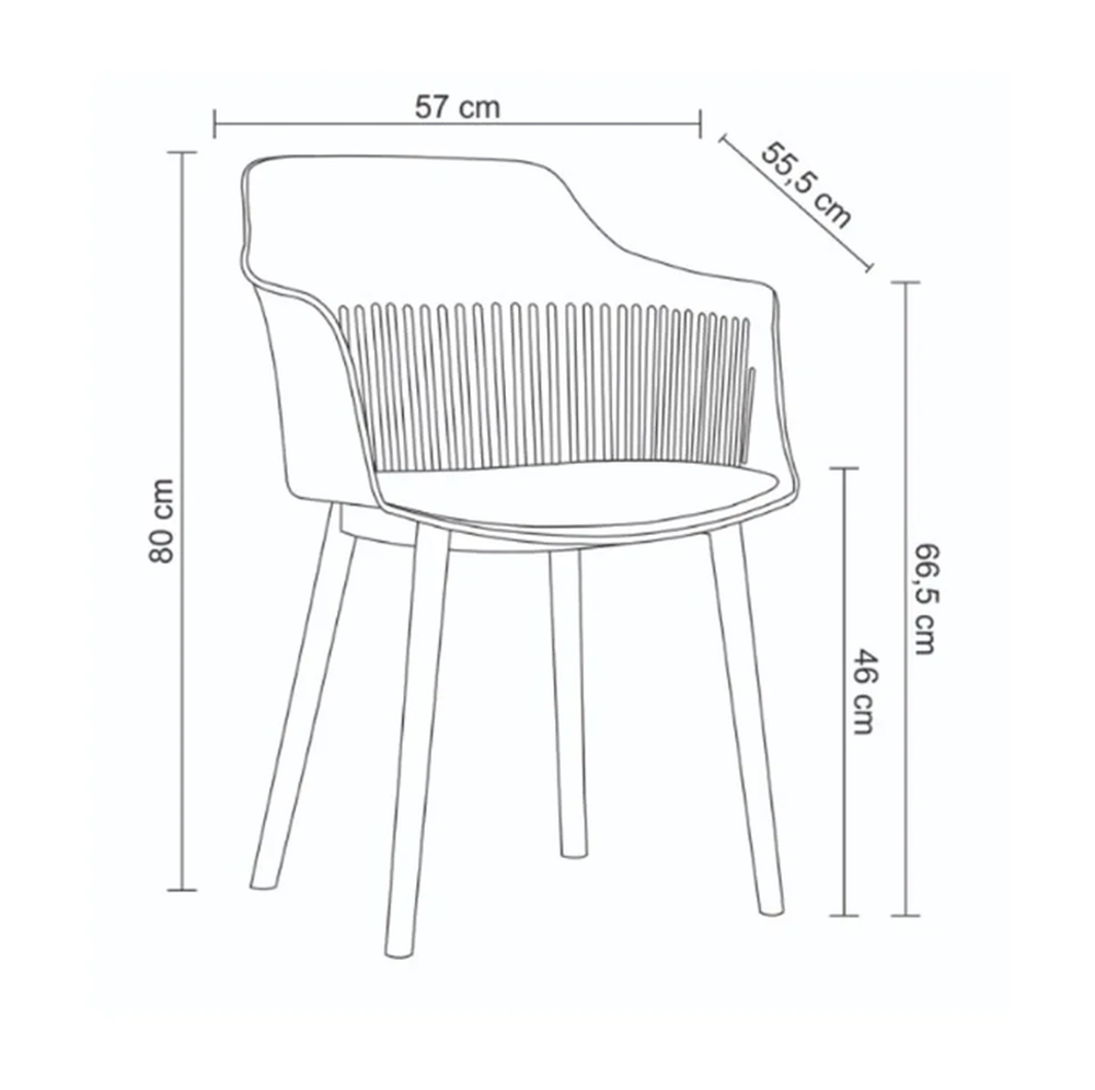 Cadeira Marcela Montreal - 3