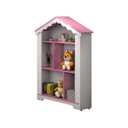 Ver imagem 4 de Cama Castelo Menina Princesa com Colchão e Organizador de Brinquedos Casinha