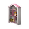 Cama Castelo Menina Princesa com Colchão e Organizador de Brinquedos Casinha - 4