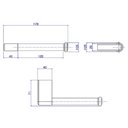 Ver imagem 2 de Papeleira Deca You Black Matte