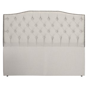 Cabeceira para Cama Casal Queen - Linho Bege - Sv Decor:linho Bege