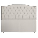 Ver imagem 1 de Cabeceira para Cama Casal Queen - Linho Bege - Sv Decor:linho Bege