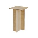 Ver imagem 4 de Mesa de Cabeceira Kyoto sem Gavetas MDF-MDP Moderno Amadeirado Mercado Das Prateleiras