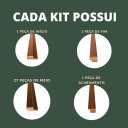 Ver imagem 7 de Painel Ripado em Barra 135x87cm (1,17m²) MDF AMORECANELA DECOR