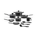 Ver imagem 1 de Conjunto de Panelas Ebony Antiaderente com 10 Peças Preto - Le Casa por Brinox