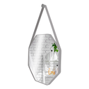 Ver imagem 5 de Espelho Adnet Decorativo Octogonal 40cm com Alça Gelo