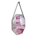 Ver imagem 2 de Espelho Adnet Decorativo Octogonal 40cm com Alça Gelo