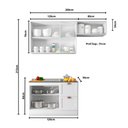 Ver imagem 4 de Composição Cozinha Olívia 3 Peças 6 Portas para Pia Poliman Móveis