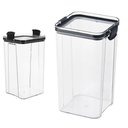 Ver imagem 1 de Pote Hermetico Tampa com Trava 1300ml Acrilico Transparente Conserva Veda Alimento