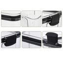 Ver imagem 6 de Pote Hermetico Tampa com Trava 1300ml Acrilico Transparente Conserva Veda Alimento