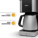 Ver imagem 5 de Cafeteira Philco Pcf40c Inox 40 Cafezinhos 1,6l 950w 220v