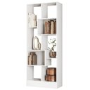Ver imagem 1 de Estante Livreiro 73cm com Nichos Dora Branco Z49 - Mpozenato