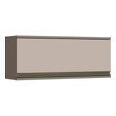 Ver imagem 1 de Armário Aéreo P/ Cozinha Connect 80cm 1 Porta Basculante Duna/cristal - Henn