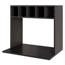 Ver imagem 1 de Suporte Micro-ondas Forno Armário Aéreo com Adega 60cm Lótus M24 Preto - Mpozenato