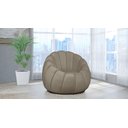 Ver imagem 6 de Poltrona Decorativa Base Giratória Concha Veludo Bege