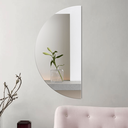 Ver imagem 5 de Espelho Decorativo Orgânico Lunna 80x40cm