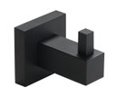 Ver imagem 1 de Cabide Gancho Toalheiro Quadra Black 800527 Preto Vitta