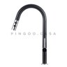 Torneira Para Cozinha Misturador Monocomando Pauini Pingoo.casa - Preto e Prata - 3