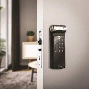Fechadura Digital Biometria Ydf 40 Bp Porta de Correr Yale