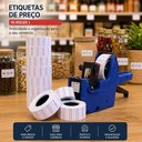 Ver imagem 3 de Etiqueta de Preco MX5500-M14 Kit 10 Rolos 6000 Etiquetas para Etiquetadora Manual Comercio
