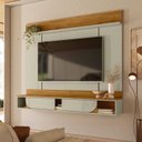 Ver mais imagens de Painel para TV até 65 Polegadas 182cmx156cm Aura Bege Cumaru/Opala