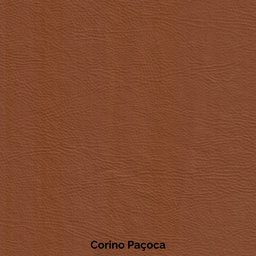 Sofá Living Hibisco 2,19m em Corino Pés em Madeira - 7