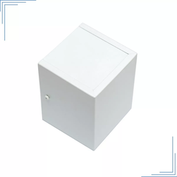 Arandela 1 Foco Externa Led Parede Muro Bivolt- Branca - 4