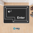 Ver imagem 2 de Tapete Capacho Estampado - 40cm X 60cm:enter