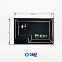 Ver imagem 3 de Tapete Capacho Estampado - 40cm X 60cm:enter