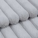 Ver imagem 2 de Capa P/ Almofada Pelucia Wave Soft 40 X 40 Cm - Cinza Prata