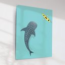 Ver imagem 1 de Quadro Decorativo Baleia e Barco