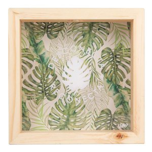 Quadro Cofre Square 22x22cm Desconecte-se Uatt?