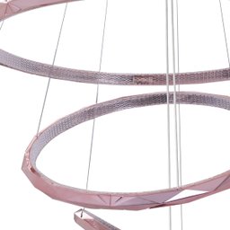 Pendente Led Metal Rose Gold 85w 3000k Luz Amarela Yamamura - 3