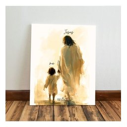 Kit 3 Quadro Cristão Gospel Jesus Evangélica Mdf Tratado 28x20cm - 4