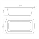 Ver imagem 6 de Forma para Pão e Bolo Brasil Grafite em Alumínio com Revestimento Antiaderente 22 Cm 1,2