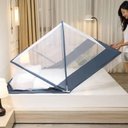 Ver imagem 3 de Super Mosquiteiro Magnético Tela 180 X 135 X 85 Cama Solteiro Casal Proteção Mosquito