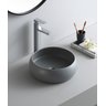 Cuba de Apoio Evier Tire Cinza Fosco Grey Matte 40x11 - 2