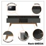 Rack para Tv até 70 Polegadas 2 Gavetas Grécia 180cm - 2