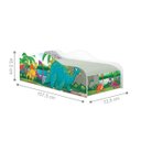 Ver imagem 3 de Cama Infantil Dinossauro no Lago Tema Aventureiro