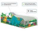 Ver imagem 2 de Cama Infantil Dinossauro no Lago Tema Aventureiro