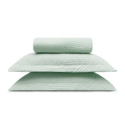 Kit Cobre Leito Casal Linenn com Porta Travesseiro 3 Peças Appel - 1