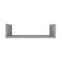 Ver imagem 2 de Kit 2 Prateleiras U Decorativas Multiuso em Mdf Plancasa:off White