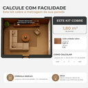 Ver imagem 4 de Kit 3 Painel Ripado Slim 20x3m Revestimento