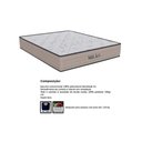 Ver imagem 2 de Colchão Casal Orthoflex Espuma D33 Milão Double Face Black (138x188x24) -