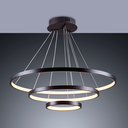 Ver imagem 3 de Pendente Lustre Led Moderno 3 Aros Arcos Anéis Atenas 20 40 60cm 55w 6500k Bivolt Pronto para Instal