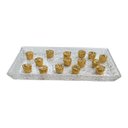 Ver imagem 4 de Linda Bandeja de Vidro 34,5 X 18,5 Modelo Estrela Dayhome