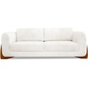 Ver imagem 4 de Sofa Jolie 3 Lugares 200cm Pes Boomerang Linho Boucle 3300 Ezz 3300
